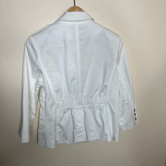 Joan Rivers White Jacket Gold Decor Small - Picture 12 of 13